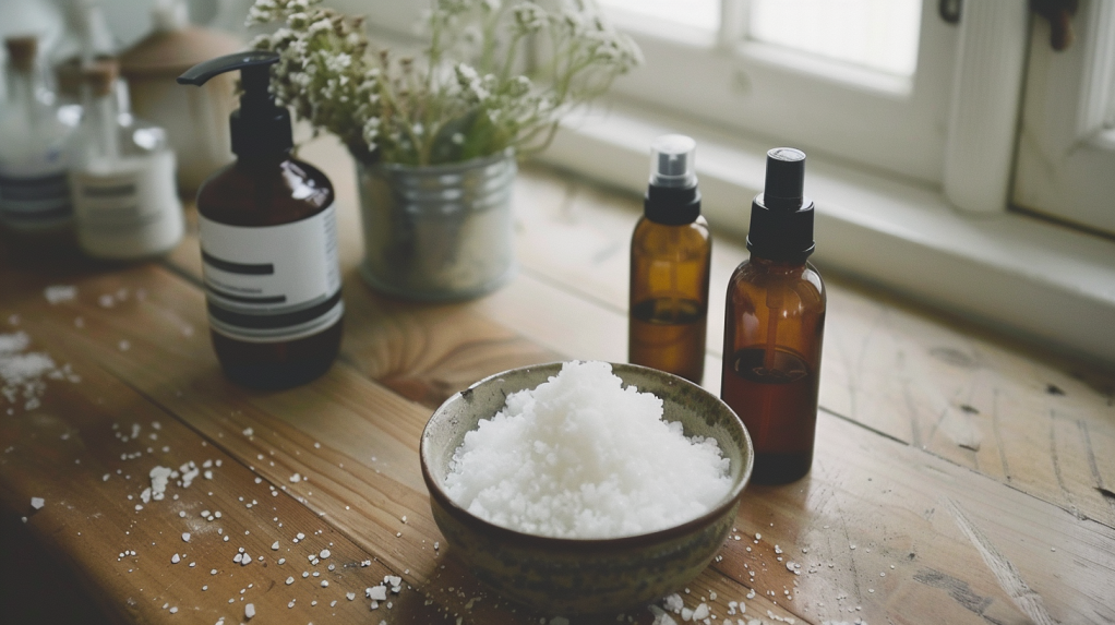 DIY Dead Sea Salt Hair Spray