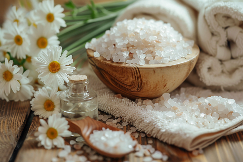 Homemade Dead Sea Salt Scrubs for Skin 